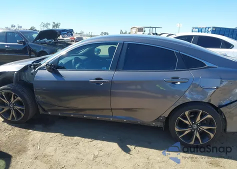 2019 Honda Civic Sport из США, поврежденный, VIN 2HGFC2F87KH534574